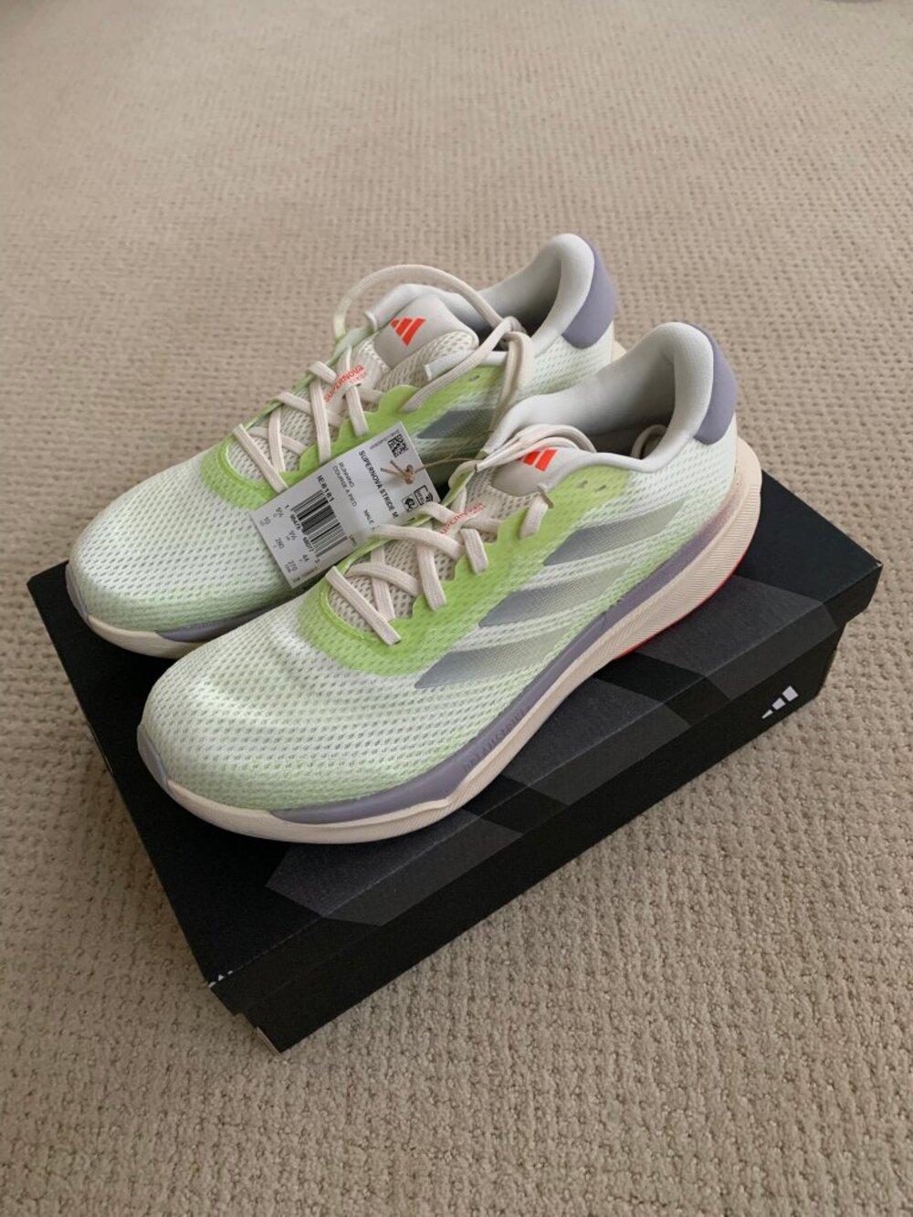 Adidas Supernova Stride Running Shoe IE8181 Men’s Size 10.0 – NEW